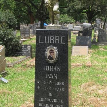 LUBBE Johan Ivan 1966-1978