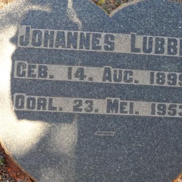 LUBBE Johannes 1899-1953