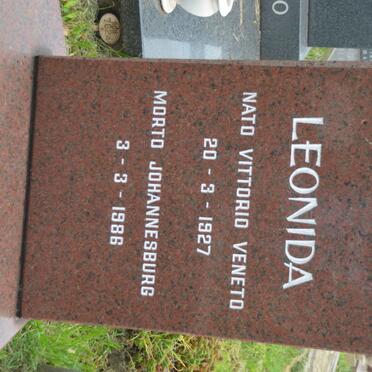 LUCA Leonida, de 1927-1986