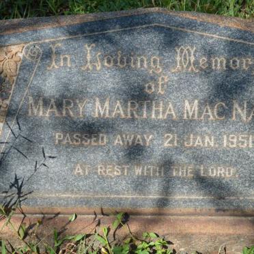 MacNAIR Mary Martha -1951