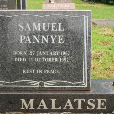 MALATSE Samuel Pannye 1967-1992