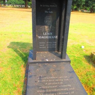 MAGIGWANE Lenin 1962-2020