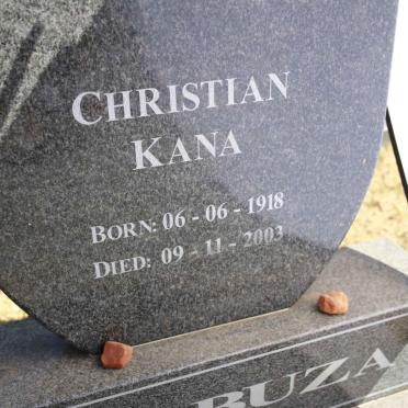 MABUZA Christian Kana 1918-2003