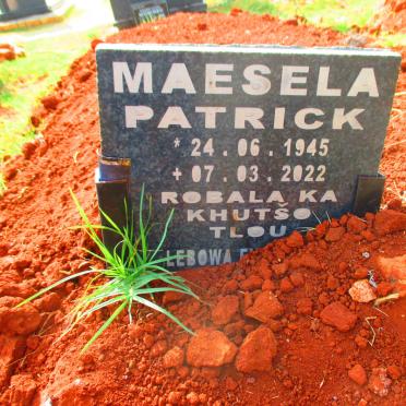 MAESELA Patrick 1945-2022