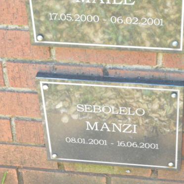 MANZI Sebolelo 2001-2001