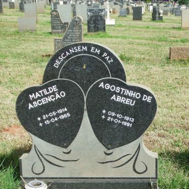 MACEDO Agostinho de Abreu 1913-1991 &amp; Matilde Ascencao 1914-1965
