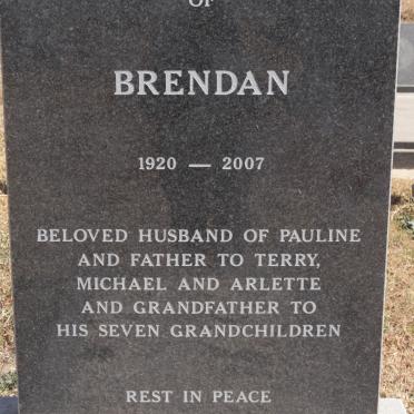 MACMANUS Brendan 1920-2007