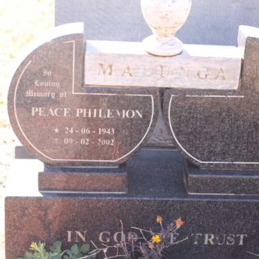 MALUNGA Peace Philemon 1943-2002
