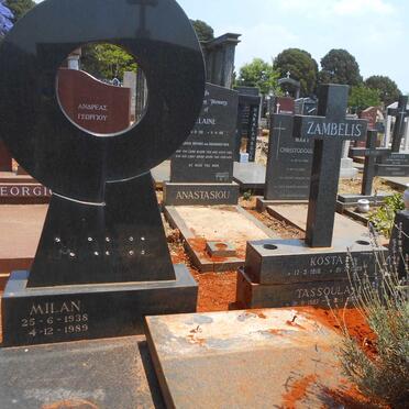 MALIC Milan 1938-1989 :: ZAMBELIS Kosta 1916-1989 &amp; Tassoula 1927-2000