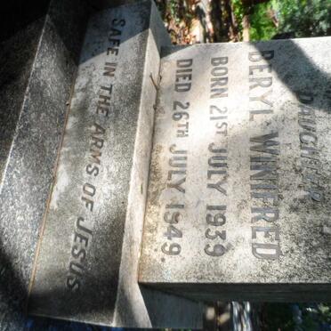 MANTLE Beryl Winifred 1939-1949