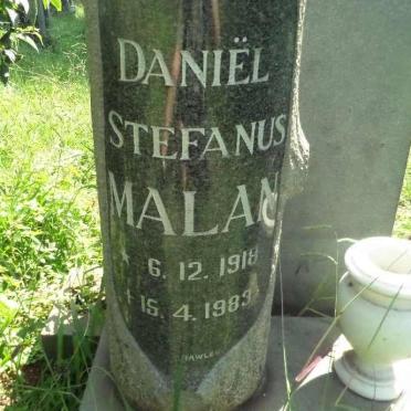 MALAN Daniël Stefanus 1918-1983