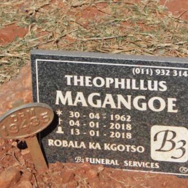 MAGANGOE Theophillus 1962-2018