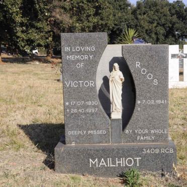 MAILHIOT Victor 1930-1997 &amp; Roos 1941-