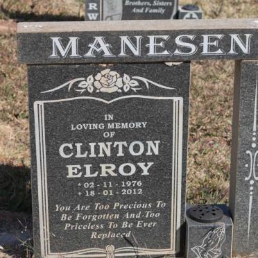MANESEN Clinton Elroy 1976-2012