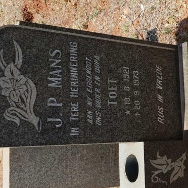 MANS J.P. 1921-1973