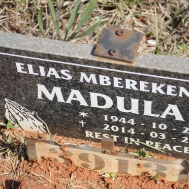 MADULA Elias Mberekeni 1944-2014