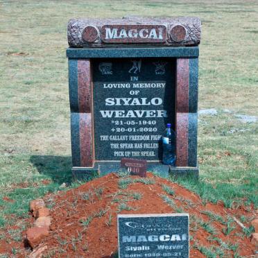 MAGCAI Siyalo Weaver 1940-2020