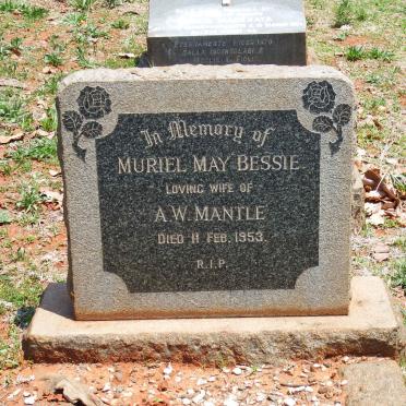 MANTLE Muriel May Bessie -1953