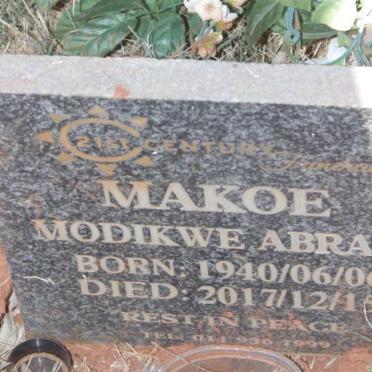 MAKOE Modikwe Abram 1940-2017