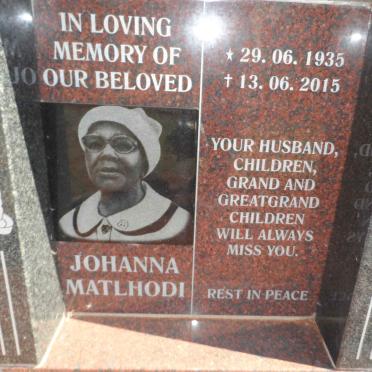 MAMAREGANE Richard Sephalo 1930-2020 &amp; Johanna Matlhodi 1935-2015