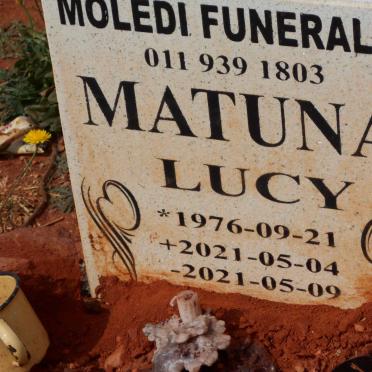 MATUNA Lucy 1976-2021