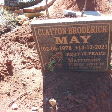 MAY Clayton Broderick 1978-2021
