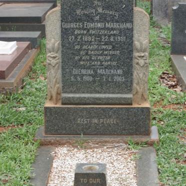 MARCHAND Georges Edmond 1892-1951 &amp; Guerrina 1900-2003