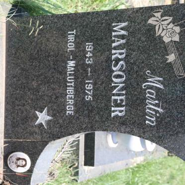 MARSONER Martin 1943-1975