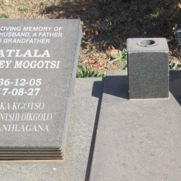 MATLALA Sydney Mogotsi 1936-2017 :: MATLALA Itobogeng Clara 1972-2004