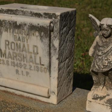 MARSHALL Ronald 1949-1950