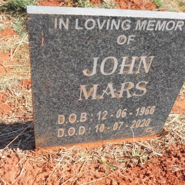 MARS John 1966-2020