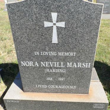 MARSH Nora Nevill nee HARDING 1918-1997