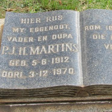 MARTINS P.J.H. 1912-1970
