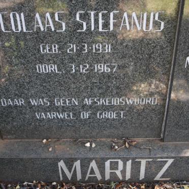 MARITZ Nicolaas Stefanus 1931-1967