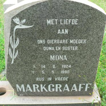 MARKGRAAFF Mona 1924-1990