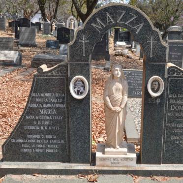 MAZZA Domenico 1896-1958 &amp; Maria 1902-1977