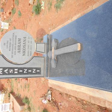 MASHININI Abram Nkosana 1981-2021