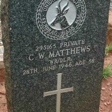 MATTHEWS C.W. -1946
