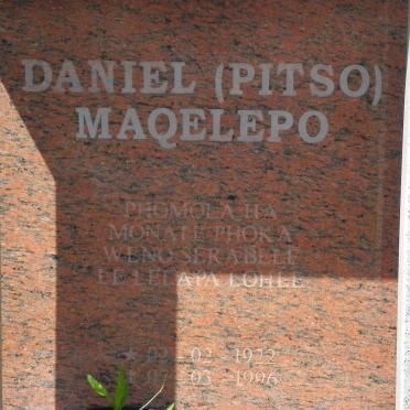MAQELEPO Daniel 1922-1996