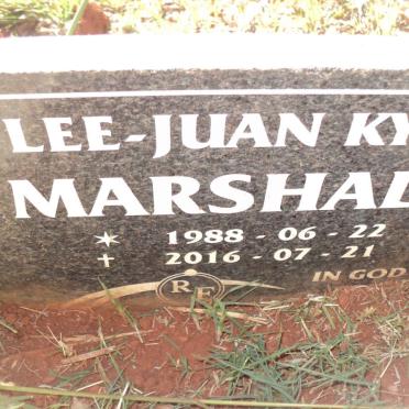 MARSHALL Lee-Juan Kyle 1988-2016