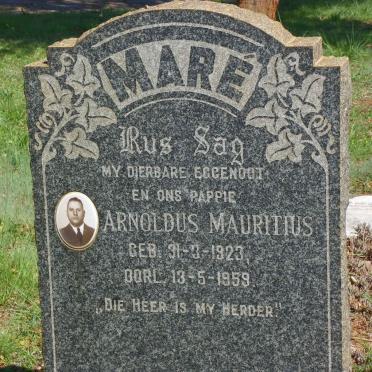 MARE Arnoldus Mauritius 1923-1959
