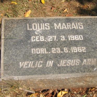 MARAIS Louis 1960-1962