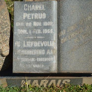 MARAIS Charel Petrus 1902-1955