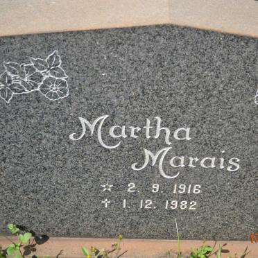 MARAIS Martha 1916-1982