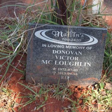 McLOUGHLIN Donovan Victor 1972-2013