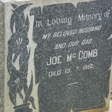McCOMB Joe -1952