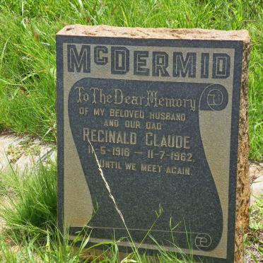 McDERMID Reginald Claude 1916-1962