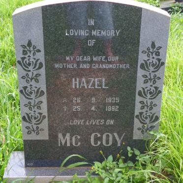 McCOY Hazel 1935-1992