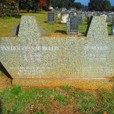 McMULLIN Van der Zwan 1951-1981 :: McMULLIN ? 194?-19?1