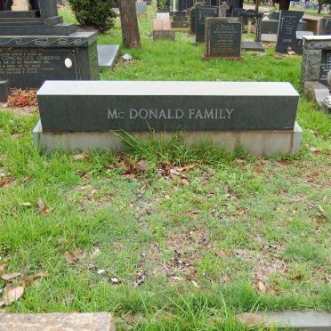 McDONALD Family